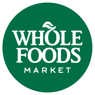 Round, green Whole Foods Market logo with white letters