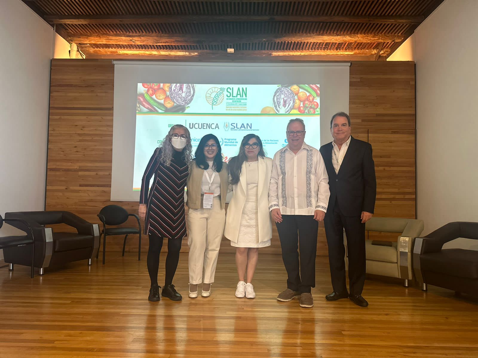 Enrique Ríos Espinosa, MD, DrPh, MPH, attended the Latin-American Society of Nutrition (SLAN: XX Congreso Latinoamericano de Nutrición) 2023 Conference, October 21st-26th in Cuenca, Ecuador. There he moderated a seminar titled: “Suboptimal Complementary Feeding Practices in LATAM: An urgent call to action”. Ivonne Ramirez PhD, National Institute of Public Health (Mexico); Reyna Lira PhD, Research Institute of Nutrition (Peru); Giovanna Gatica PhD (WHO, Geneva); and Rafael Perez-Escamilla PhD (Yale, School of Public Health) participated in the session.