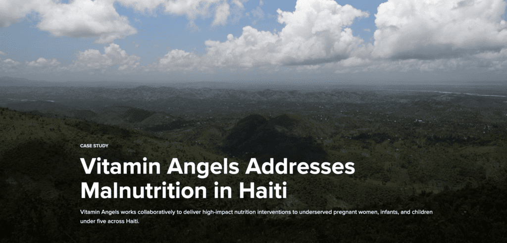 Image of Vitamin Angels Haiti Country Case Study