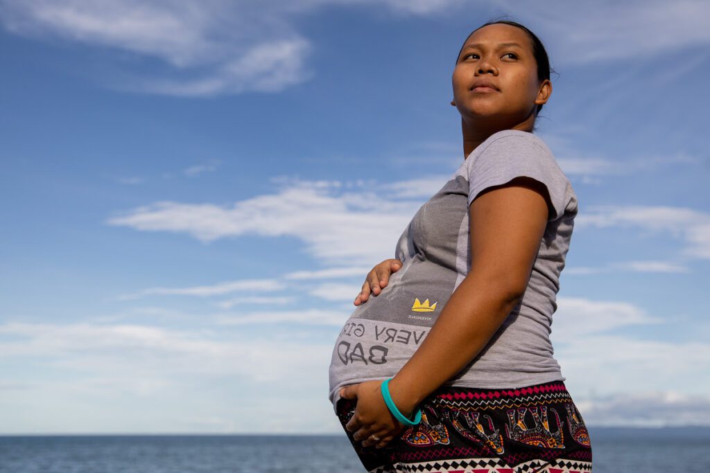 Ma. Angelica is a pregnant woman in Leyete, the Philippines, and a patient at Mercy in Action.