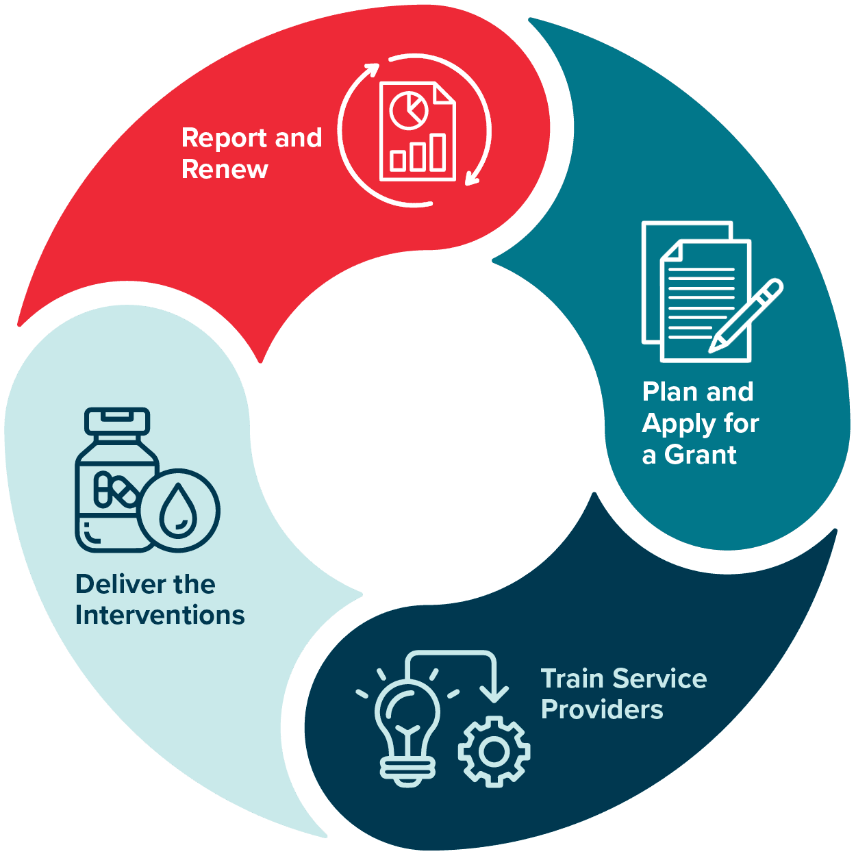 Infographic explaining the Program Partner process.