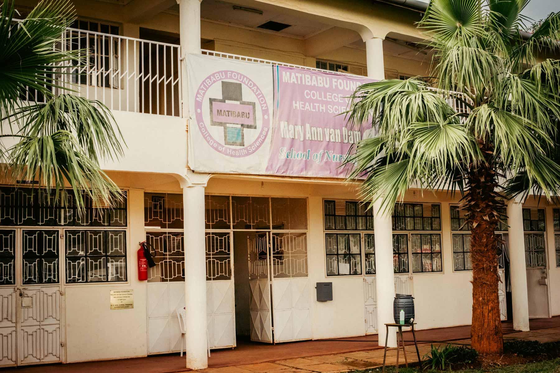 A hospital in Kenya run by the Matibabu Foundation